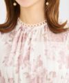 ワンピース花柄春夏秋白ピンクレディース服かわいい可愛い大柄色おしゃれ上品大人おすすめきれいめジョイントスペース