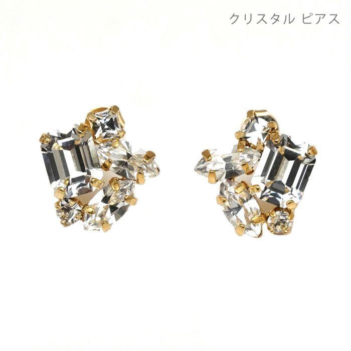 スパークリング ストーン ピアス イヤリング Sparkling Stone Pierce Earring