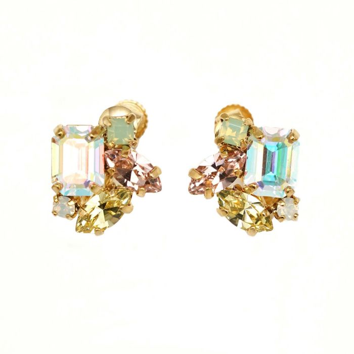 スパークリング ストーン ピアス イヤリング Sparkling Stone Pierce Earring