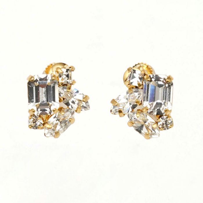 スパークリング ストーン ピアス イヤリング Sparkling Stone Pierce Earring