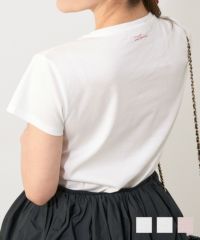 汗染み軽減・接触冷感 Love プリント Tシャツ Liala×PG
