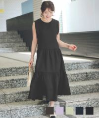 プチ袖 ティアード ワンピース Liala×PG