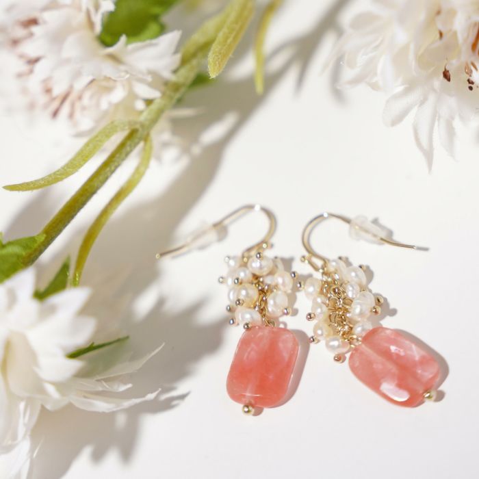 ブロッサミング パール ピアス イヤリング Blossoming Pearl Pierce Earring