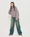 ルーズ デニムパンツ TINA：JOJUN 全2色｜tnj721-0622【8