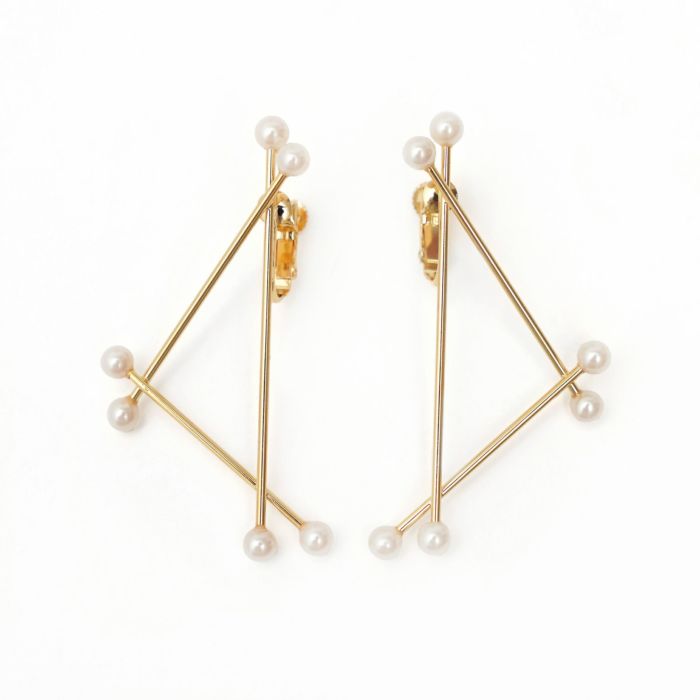 トライアングル ピアス イヤリング Triangle Pierce Earring