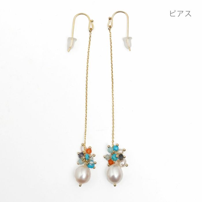 サマー ストーン ピアス イヤリング Summer Stone Pierce Earring