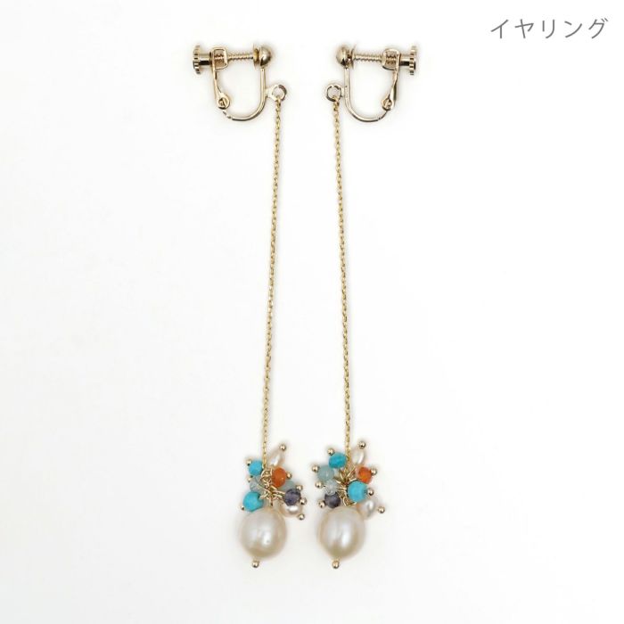 サマー ストーン ピアス イヤリング Summer Stone Pierce Earring