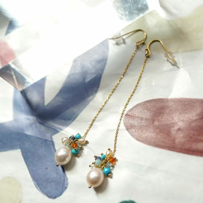 サマー ストーン ピアス イヤリング Summer Stone Pierce Earring