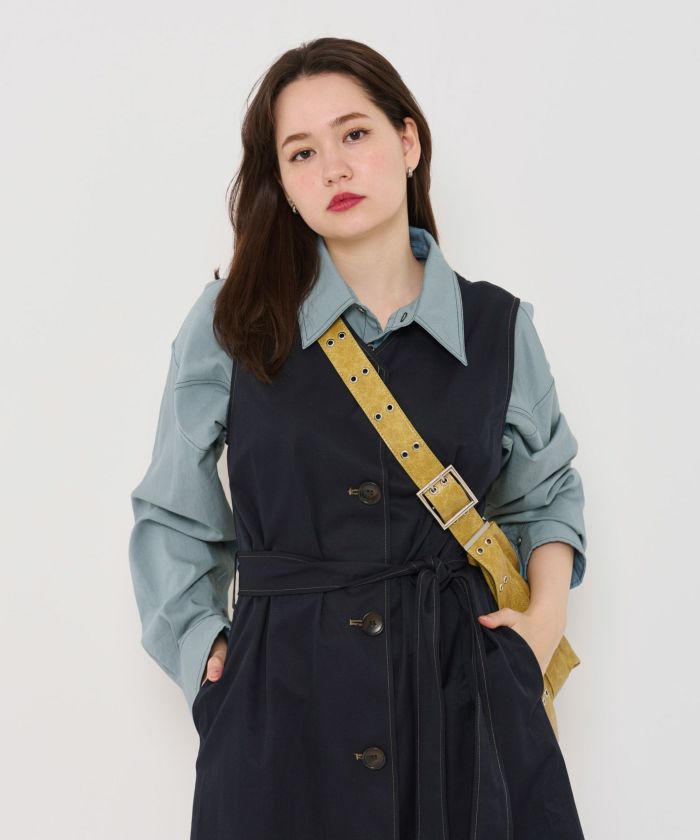 限定Price！SALE エンブレム刺繍入り ウエスタンシャツ TINA