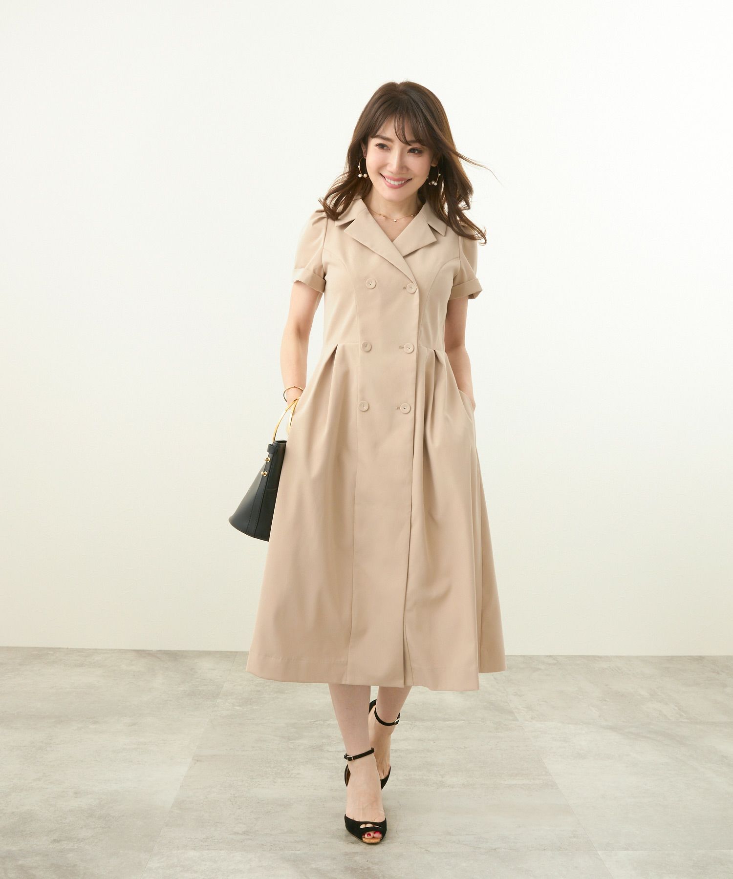 CFCL ポッタリードレス CF004KH007 ピンク size1 フレアドレス  