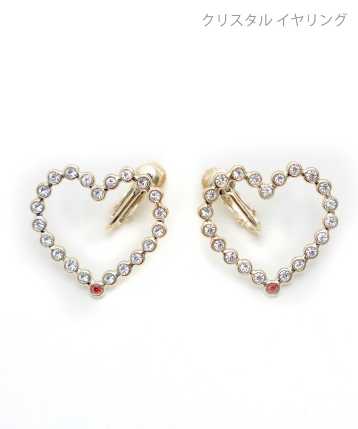 ハート シェイプ ピアス イヤリング Heart Shape Pierce Earring