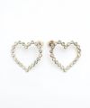 ハート シェイプ ピアス イヤリング Heart Shape Pierce Earring