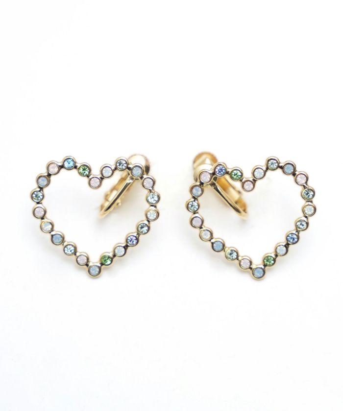 ハート シェイプ ピアス イヤリング Heart Shape Pierce Earring