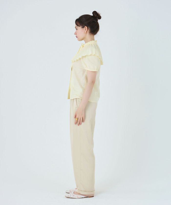 2WAY 付け襟ブラウス TINA:JOJUN 全2色|tnj821-0638【1 2WAY 付け襟ブラウス TINA:JOJUN 全2色|tnj821-0638【1