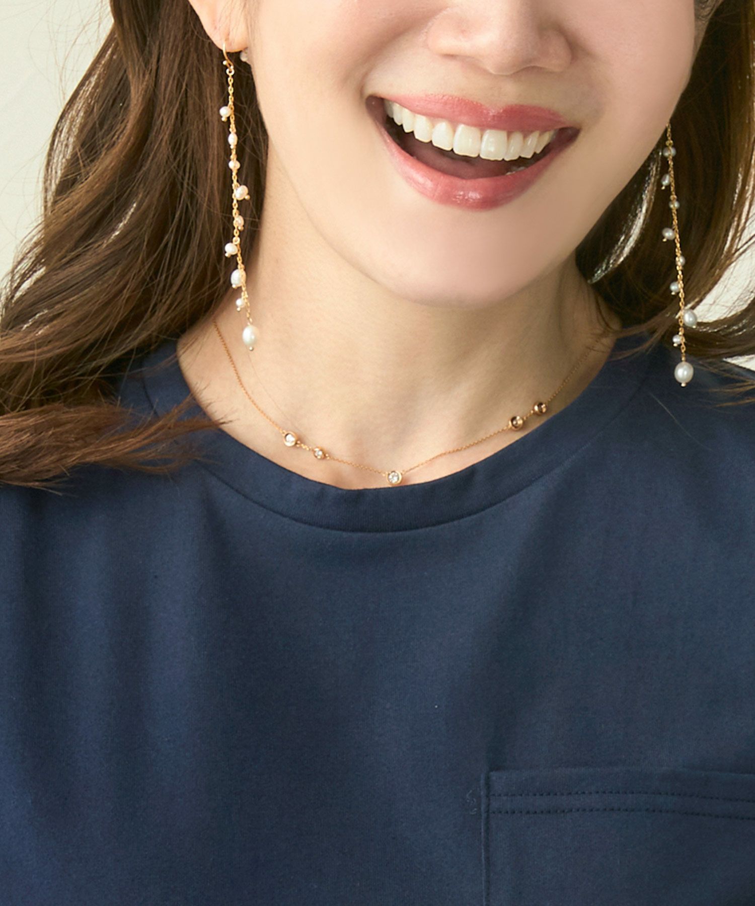 SDGs/PBPオーガニック/手洗い可/半袖/Tシャツ/ロゴ/胸元ポケット/大人可愛い/