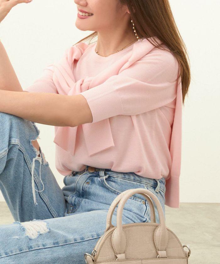 極美品✨TENDER Co. INDIGO COTTON カーディガン　L テンダー TENDER Co. INDIGO COTTON YARN ニット カーディガン