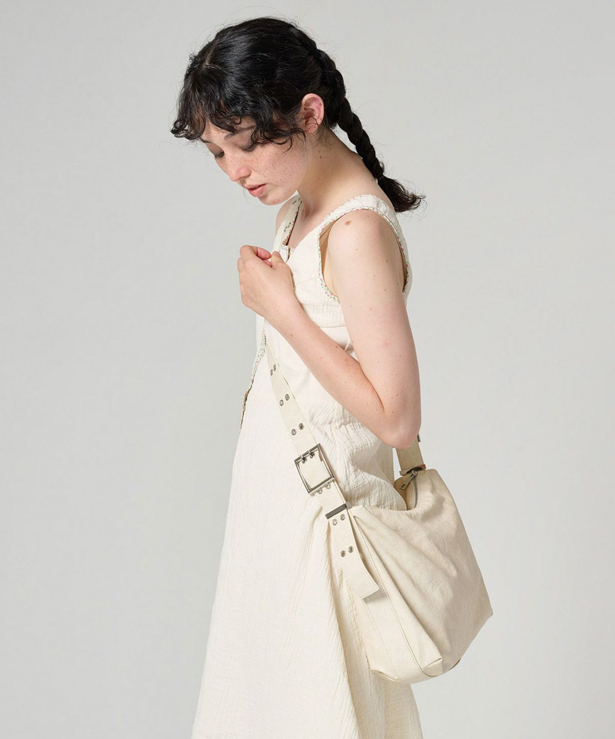 10/中旬頃発送予定！ダブル バックルバッグ TINA：JOJUN 全4色｜tnj932-0704【23】