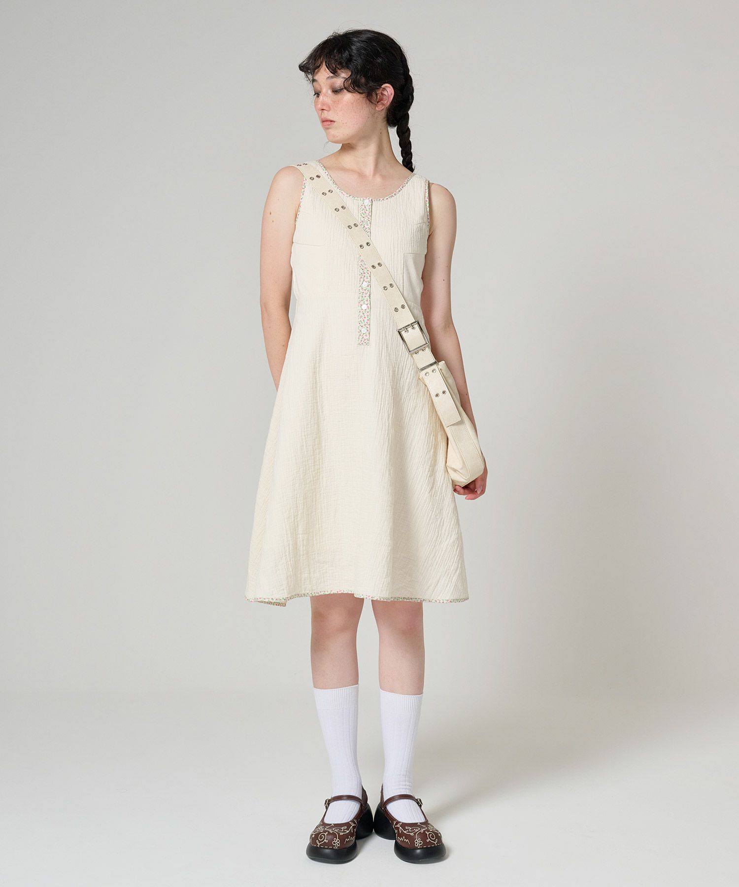 バッグ/グッズ/ショルダーバッグ/マスタード/ダークブラウン