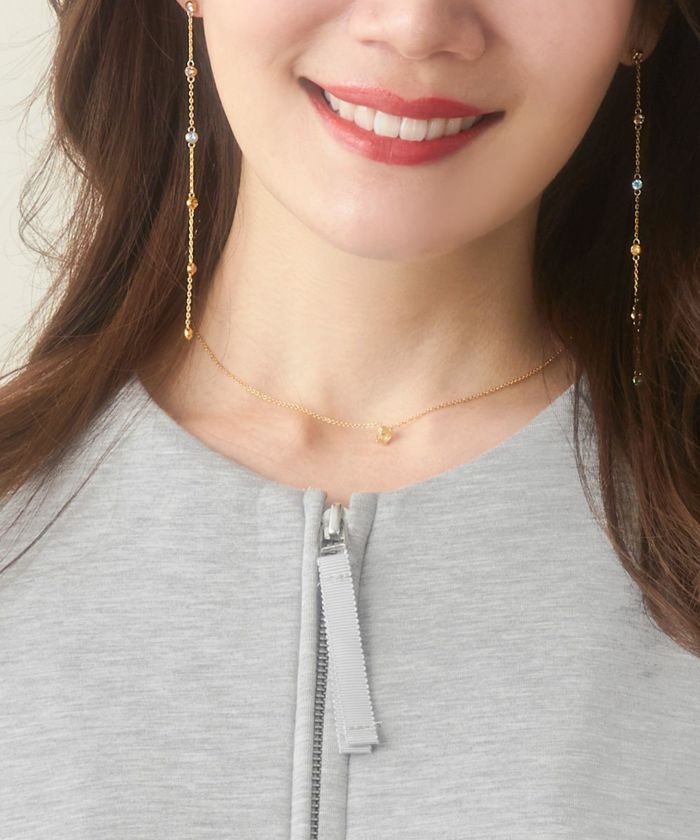 Xmas-SALE ダンボールニット 2段フリル ペプラム ノーカラージャケット