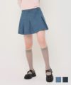 ヒッコリー デニムミニスカート TINA：JOJUN 全2色｜tnj631-0712