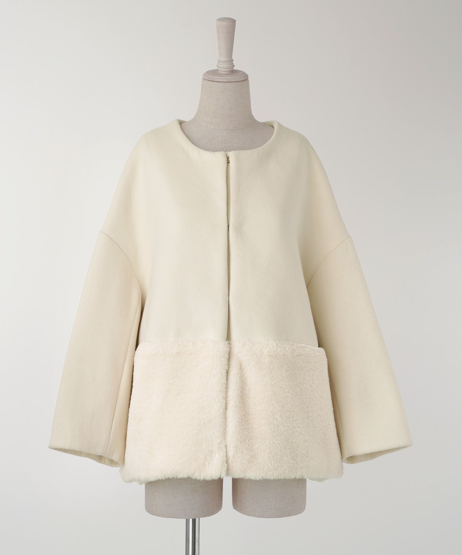 エコファーコンビ ショート コート HUIT 全5色｜hit131-0032【1  