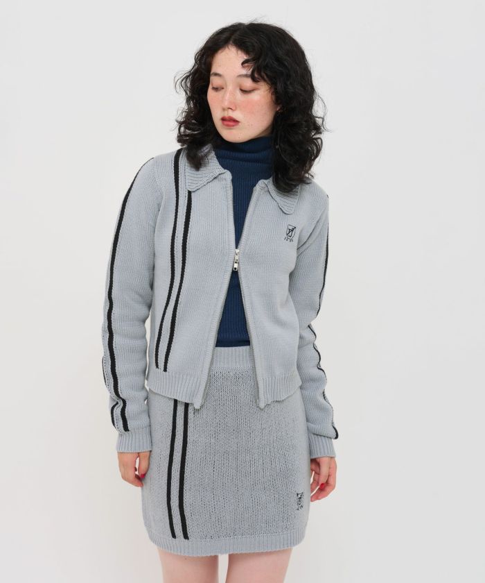 フリンジ付き ウエスタンミニスカート TINA：JOJUN 全2色