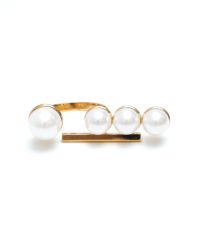 アジェイサント パール リング Adjacent Pearl Ring