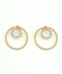 ダブル リング 2way ピアス Double Ring 2way Pierce