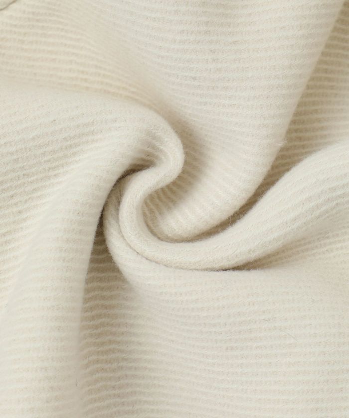 限定Price！SALE ファー カラー ショート ケープ コート