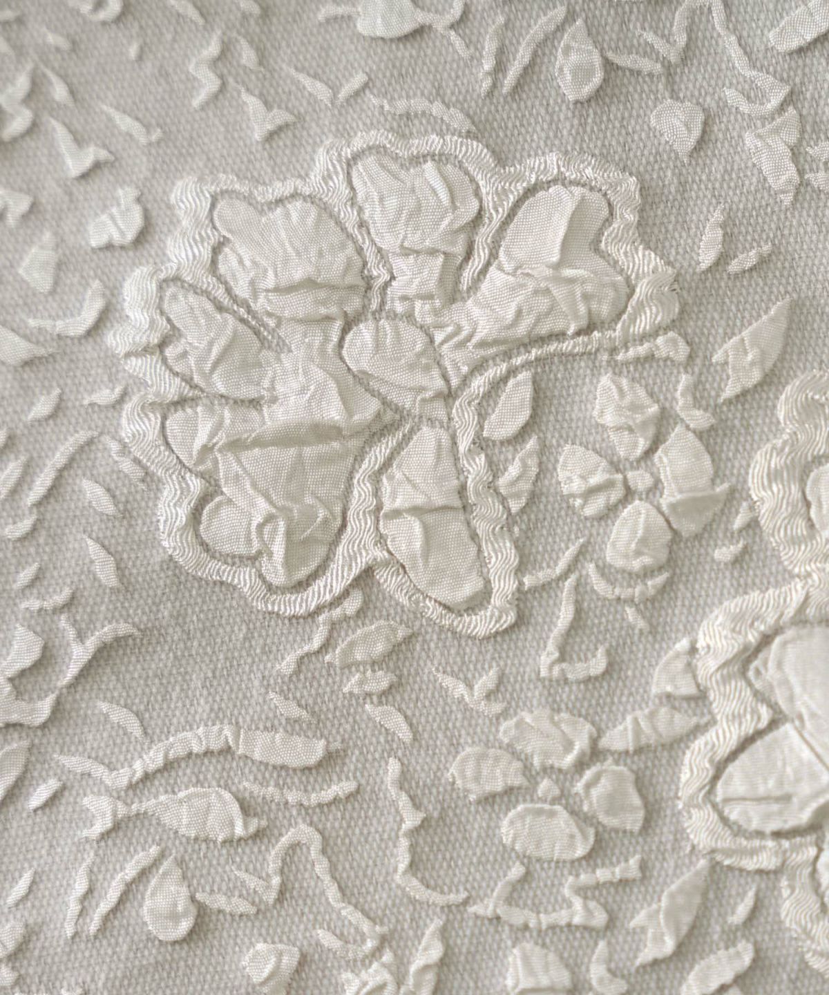 レディース/スカート/ボトムス/フレア/タック/ジャガード/花柄/春/夏/秋/冬/アイボリー/ピンクベージュ/グレー