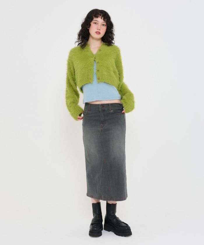 ZARA ザラ ZW COLLECTION ミディペンシルスカート XS - スカート