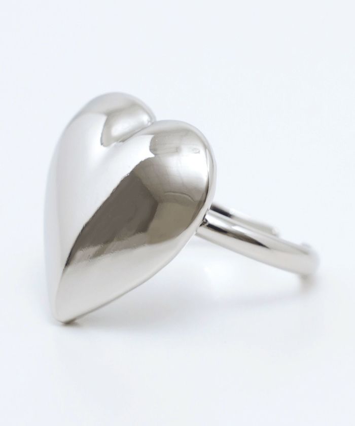 メタル ハート リング Metal Heart Ring