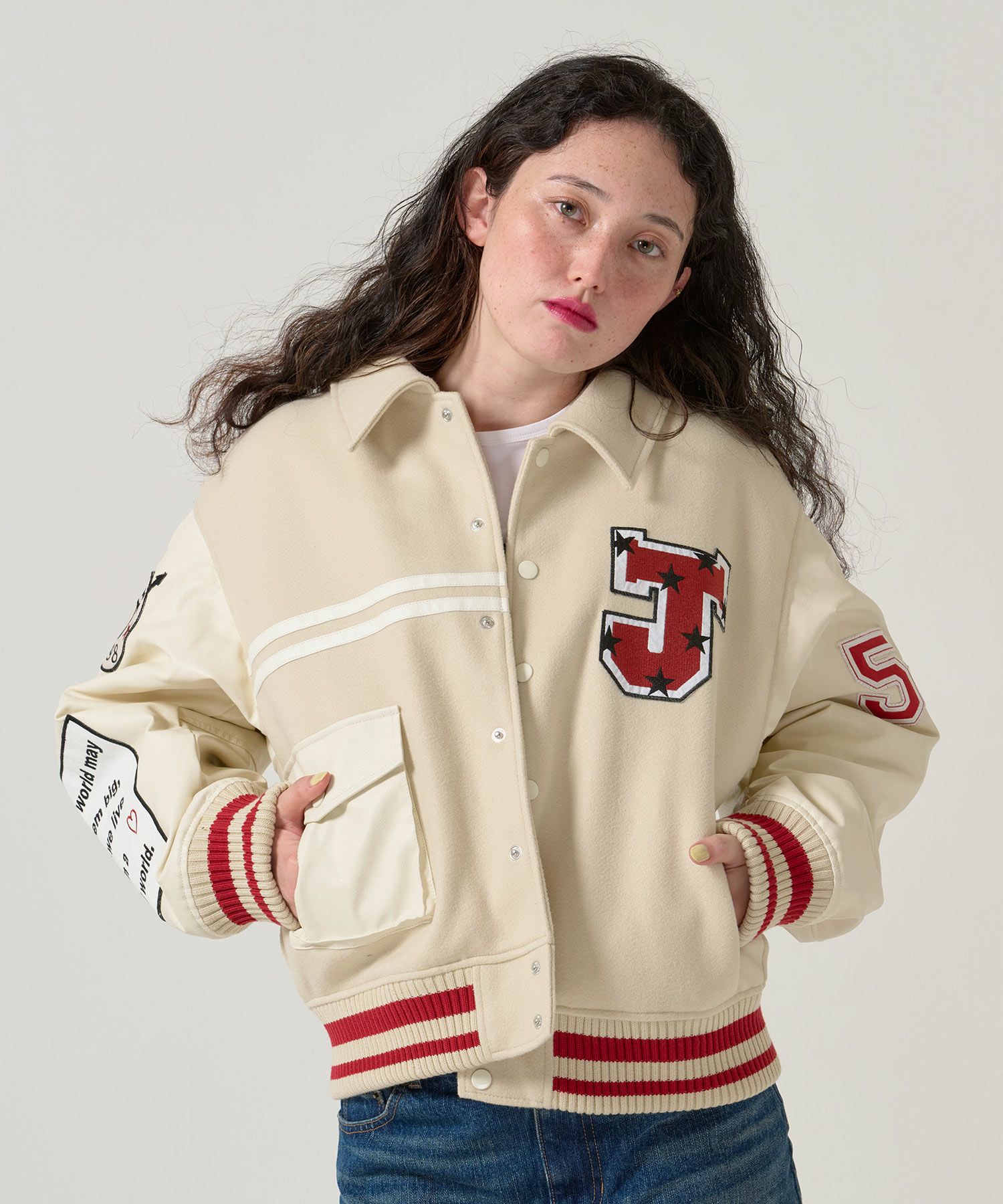 アウター/ジャケット/スタジャン/オリジナルワッペン