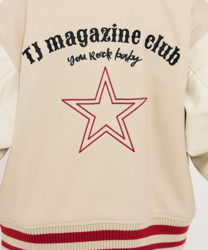 TINA：JOJUN  オリジナルワッペンスタジャン TINA：JOJUN（ティーナジョジュン）の「オリジナルワッペン