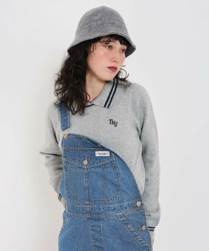 WICKED×AZUL ロゴ刺繍半袖ニット｜AZUL BY MOUSSY（アズールバイ