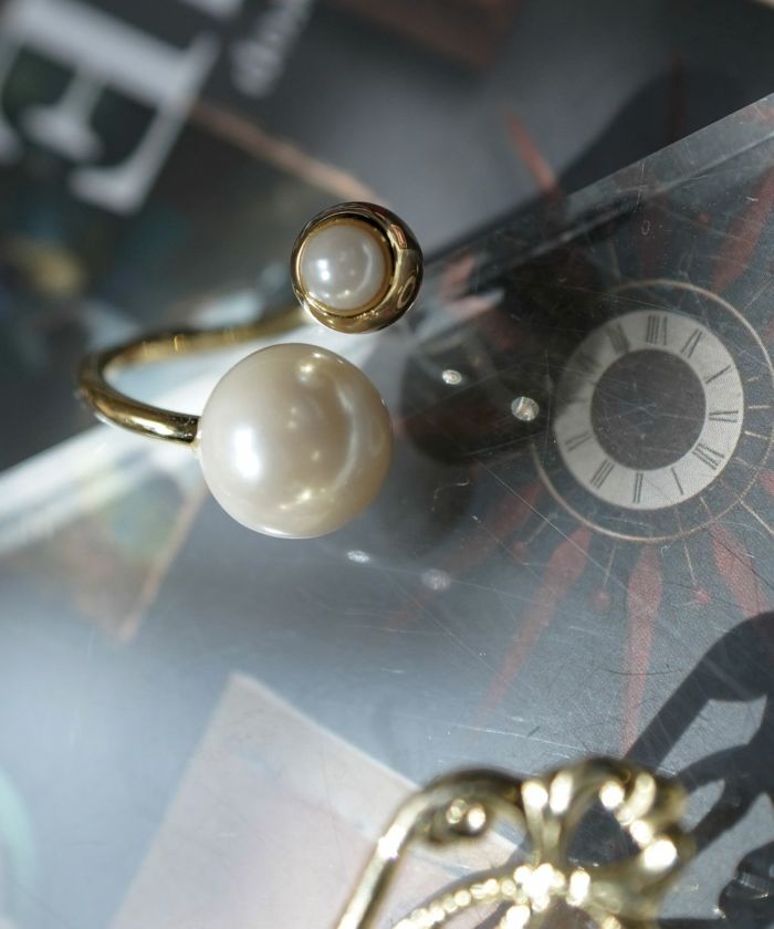 クロッシング パール リング Crossing Pearl Ring