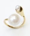 クロッシング パール リング Crossing Pearl Ring