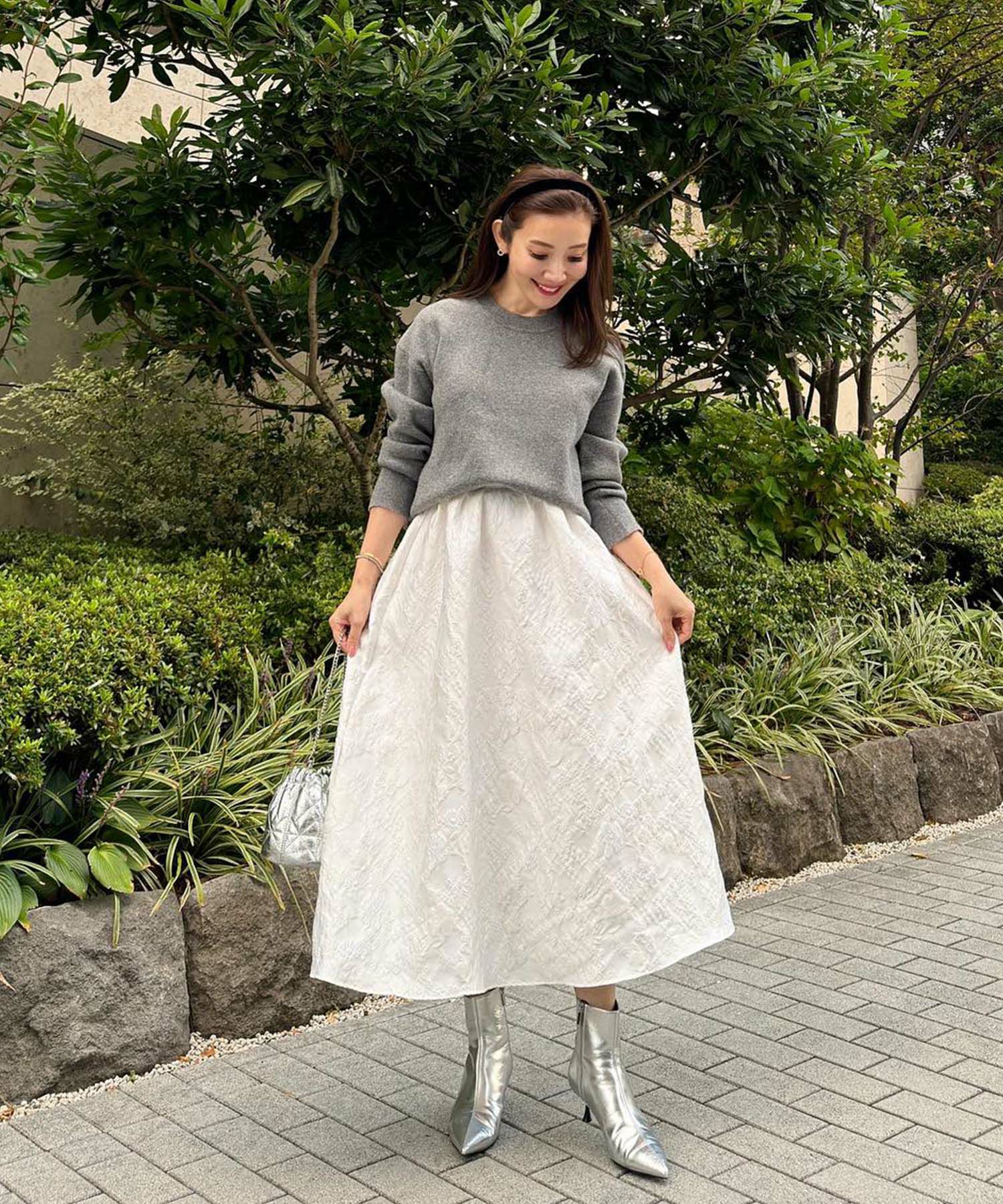 新品】IENA LA BOUCLE ゴブラン ジャガード スカート サイズ40 まりこ  