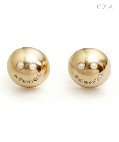 スクープ パール ピアス Scoop Pearl Pierce （Liala） 全1種 ｜lia945