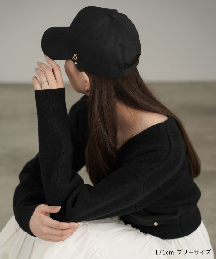 Nanala 洋服 帽子 チャーム チャーム キャップ lieulien×nap 全3色｜lul944-0360【2
