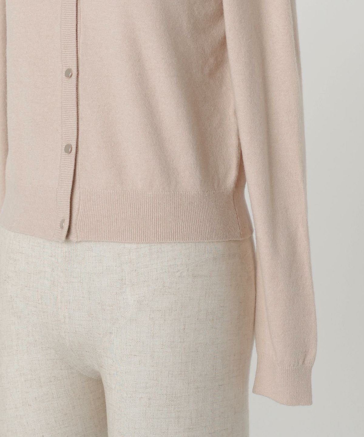 レディース/トップス/ニット/カーディガン/ワッペン/チェリー/春/秋/冬/長袖/アイボリー/ピンク/ブラック/S/M