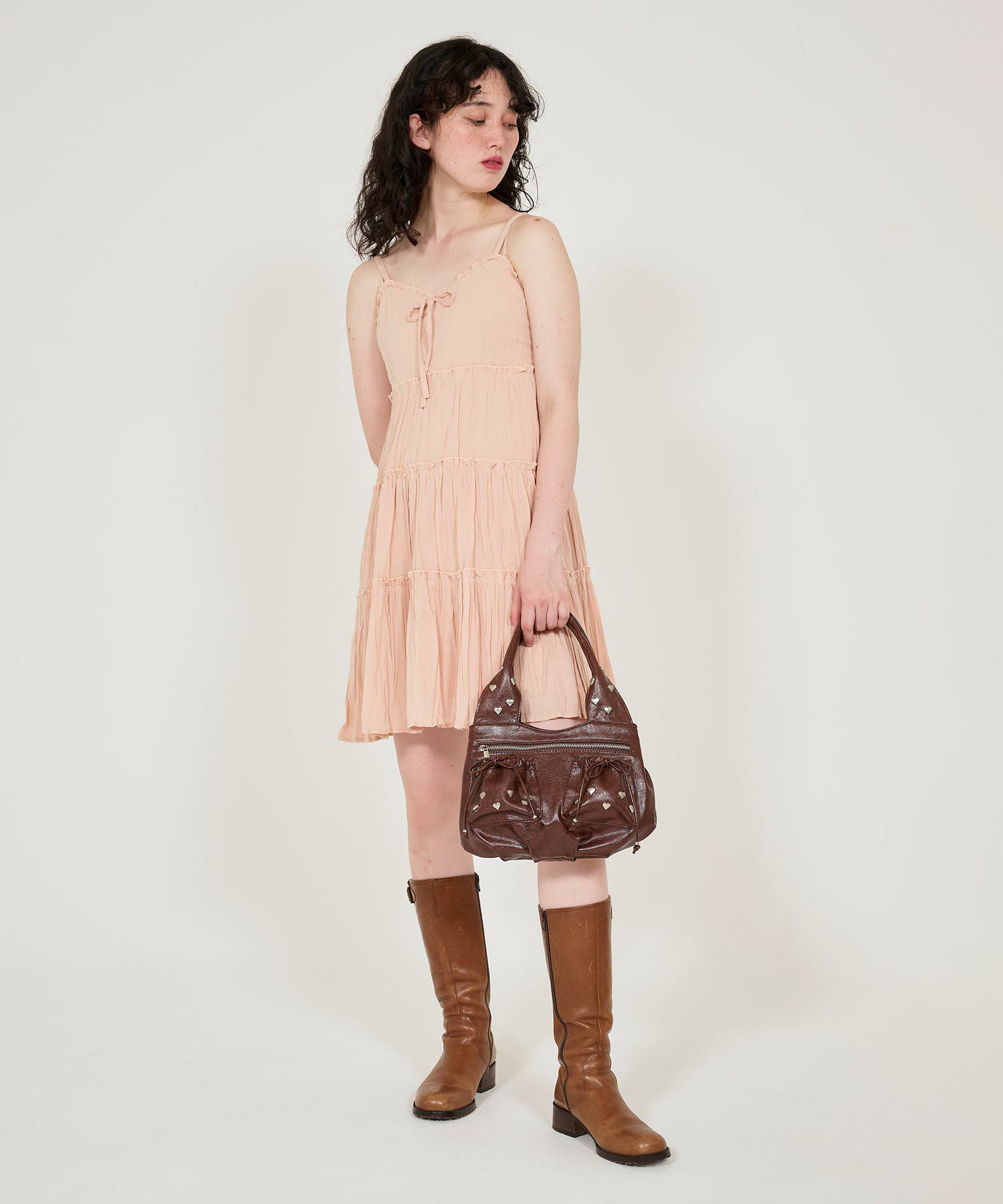 グッズ/小物/バッグ/ハンドバッグ/ブラック/レッド