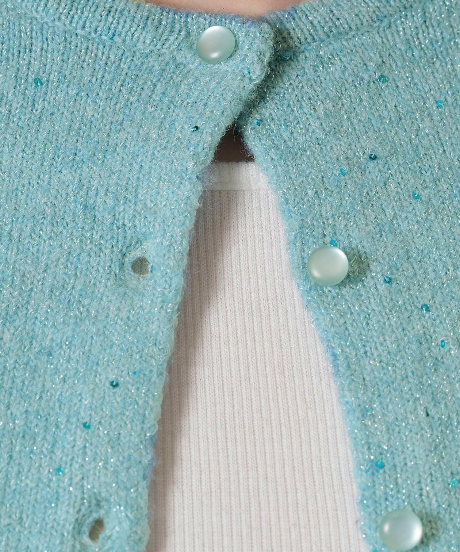 スパンコール/カーディガン/キラキラカーディガン