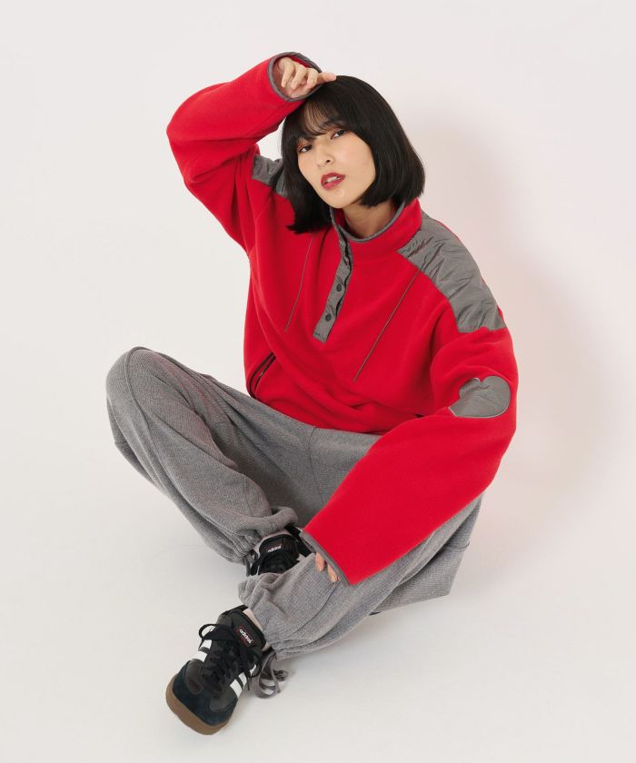 TINA:JOJUN フリースプルオーバー ピンク Tinajojun フリースプルオーバー ピンク - メルカリ