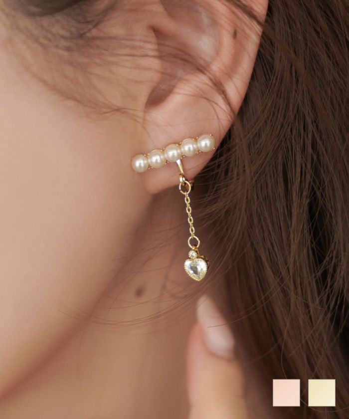 Chang Mee チャンミー バードピアス パール Chang Mee チャンミー