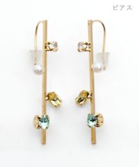 パステル ストーン ピアス イヤリング Pastel Stone Pierce Earring