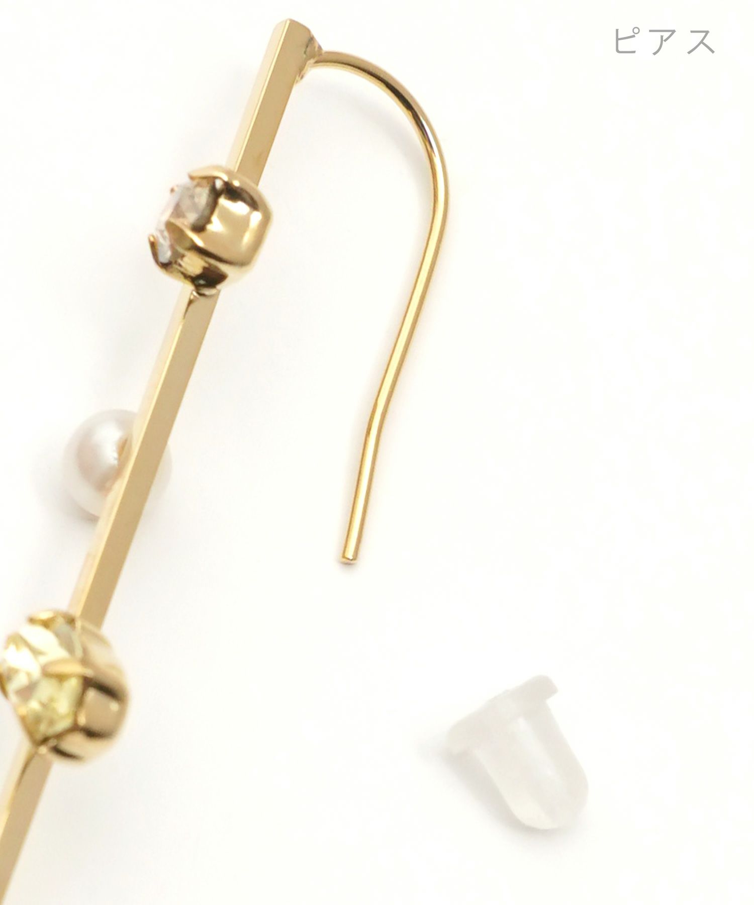 パステル ストーン ピアス イヤリング Pastel Stone Pierce Earring