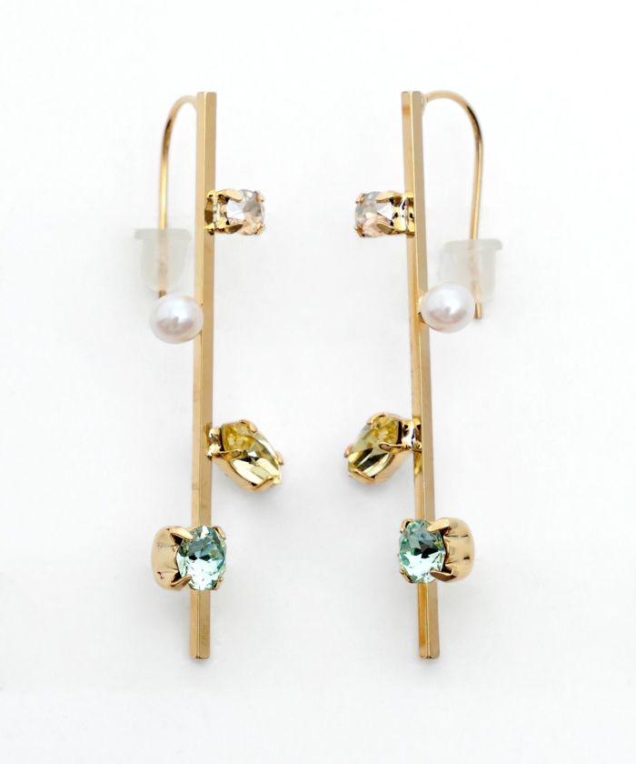 パステル ストーン ピアス イヤリング Pastel Stone Pierce Earring