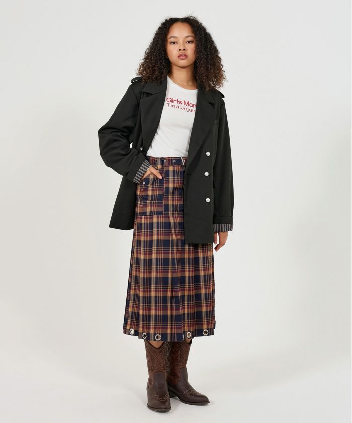GW-SALE オーバーサイズ ダブルブレストジャケット TINA：JOJUN