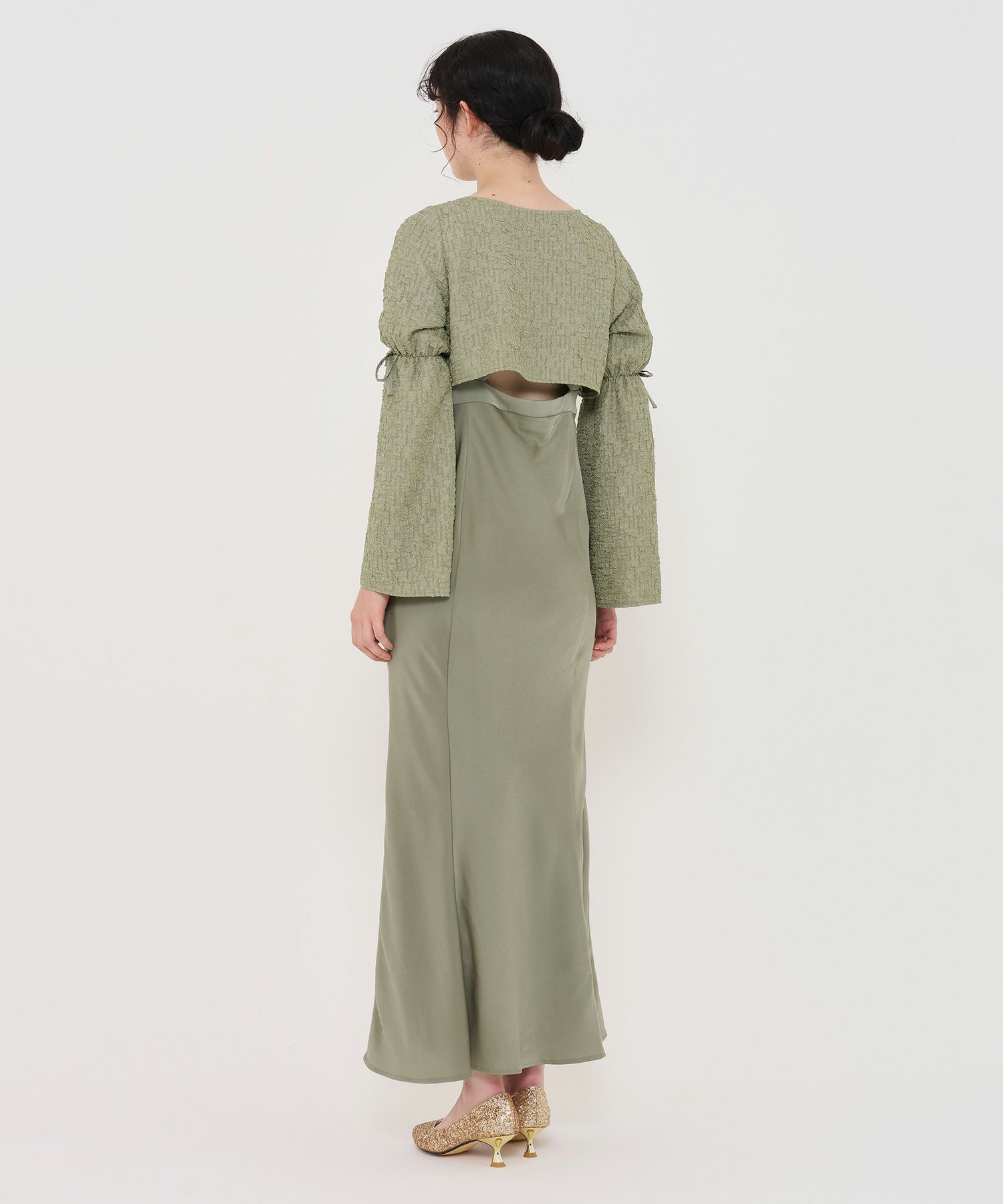 オケージョン/ワンピース/ドレス/キャミワンピース/ボレロ